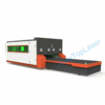 Fiber laser cutting machine with exchanger table 3015