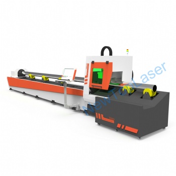 Industrial Metal Tube Laser Cutting Machine CNC Laser Pipe Cutter At Affordable Cost