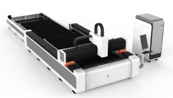 Fiber laser cutting machine with exchanger table 3015